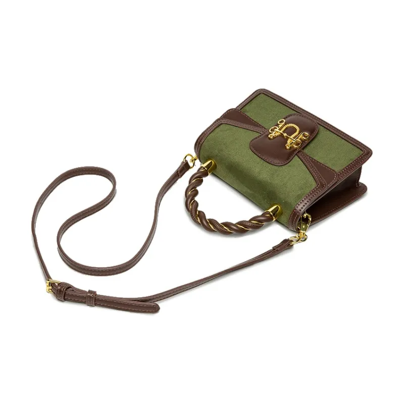 TAMATHA Pu Crossbody Handbags Regular Women's Avocado Green-4