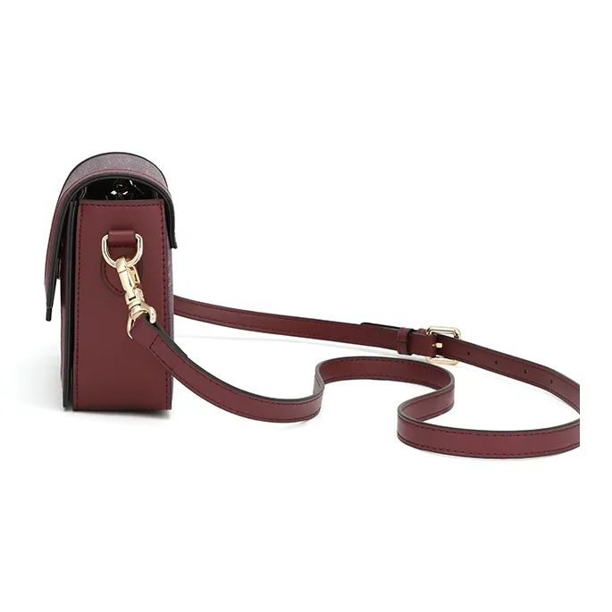 MashaLanti Pvc Shoulder Bag Regular Women's Dark Brown & Apricot/Brown/Coffee-25