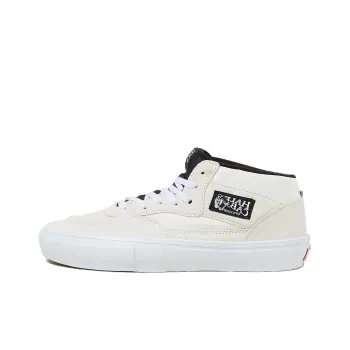 Half Cab Skate Vans 'White Black'