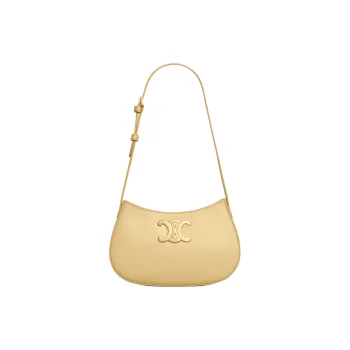 CELINE Calfskin Handbag Shoulder Bag Women's Blossom Pink