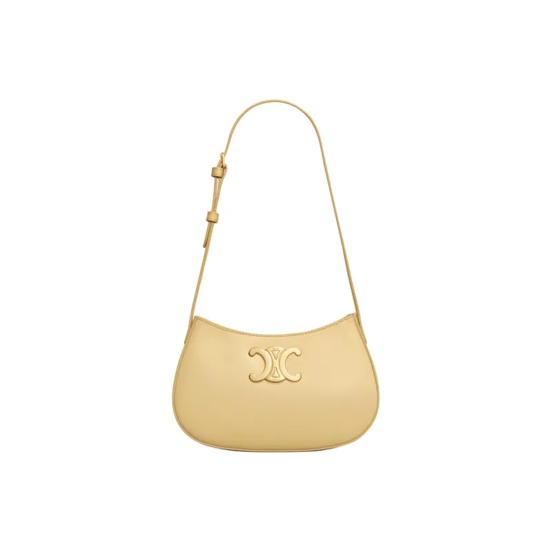 CELINE Calfskin Handbag Shoulder Bag Women's Blossom Pink-0