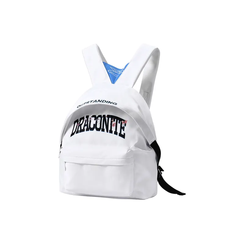 DRACONITE Polyester Space Odyssey Students Backpack Regular Unisex Campus White-1