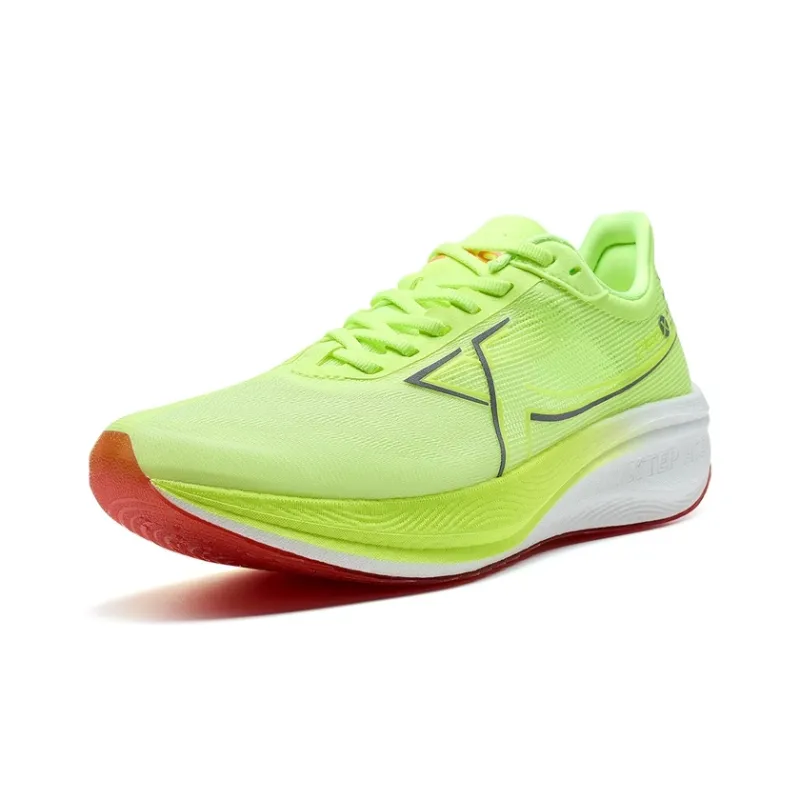 XTEP 260X 1.0 Running Shoes Women's Low Top Fluorescent Lime Green-1