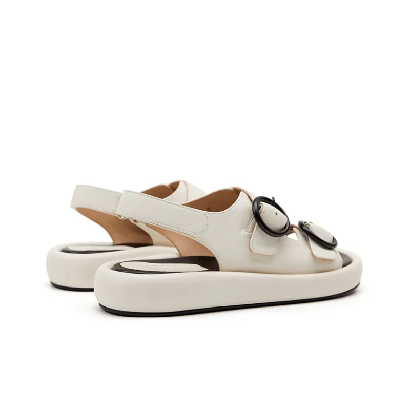 Marie Claire Beach Sandals Women's Ceramic Ivory-3