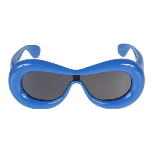LOEWE Irregular Shape Sunglasses Women's Blue