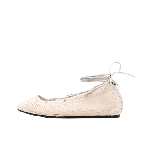 ISABEL MARANT Belna Lace-up Ballerina Shoes