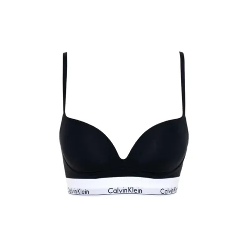 CALVIN KLEIN PLUNGE PUSH UP Bra Europe Version Women's Black