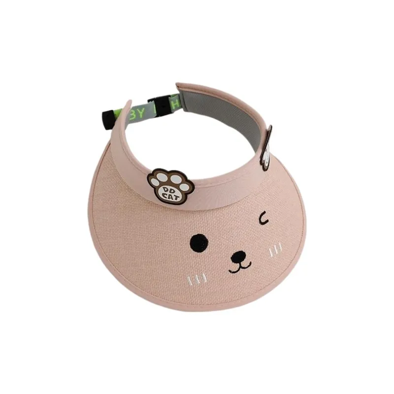 Yi Bu Kang Straw Woven Outdoor Travel Sun Protection Sun Protection Hat Kids'-1