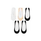5 Pack (White+Skin+Black X3)