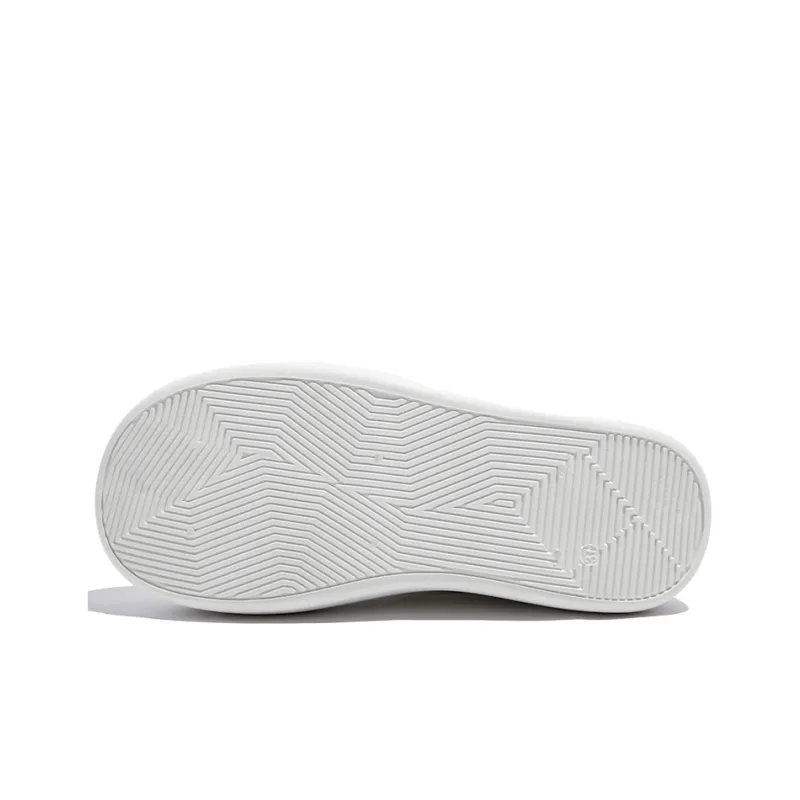 TUOPIN Pie Shoes Anti Slip Wear Resistant Skateboard Shoes Women's White-4