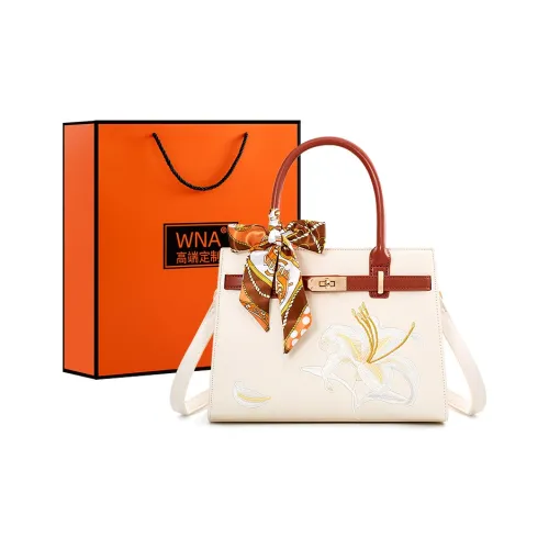 Vigno Synthetic Leather Handbags Crossbody Bags Women's Ecru/Apricot