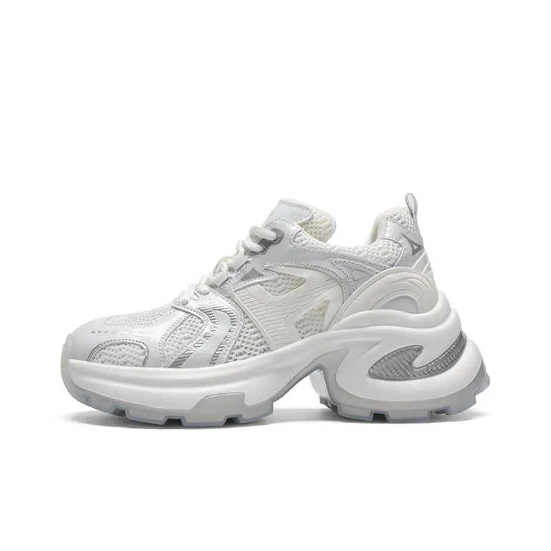 ZHR Lightweight Height Increasing Chunky Sneakers Women's-5