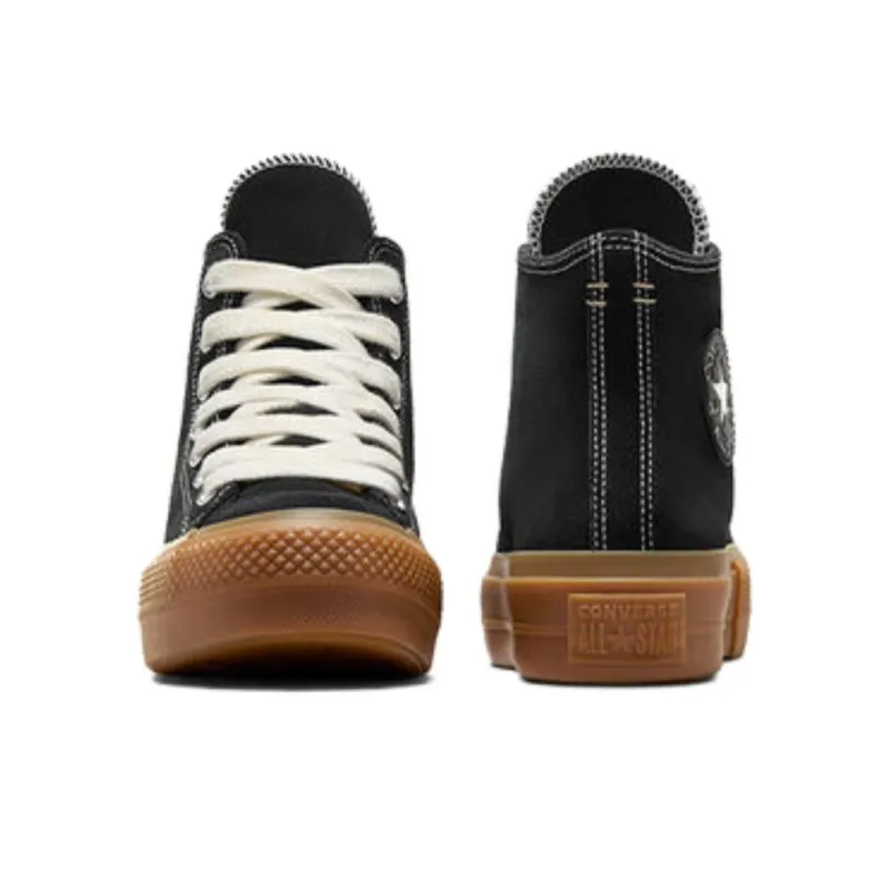 Converse Women's Chuck Taylor All Star Lift Platform High 'Black Honey Gum' Women's-4