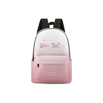 Soundbyte Polyester Backpack Laptop Bag Regular Unisex Pink