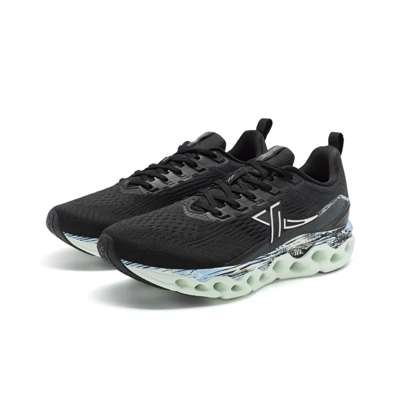 XTEP Wear resistant And Lightweight Low Top Running Shoes Women's Black-2