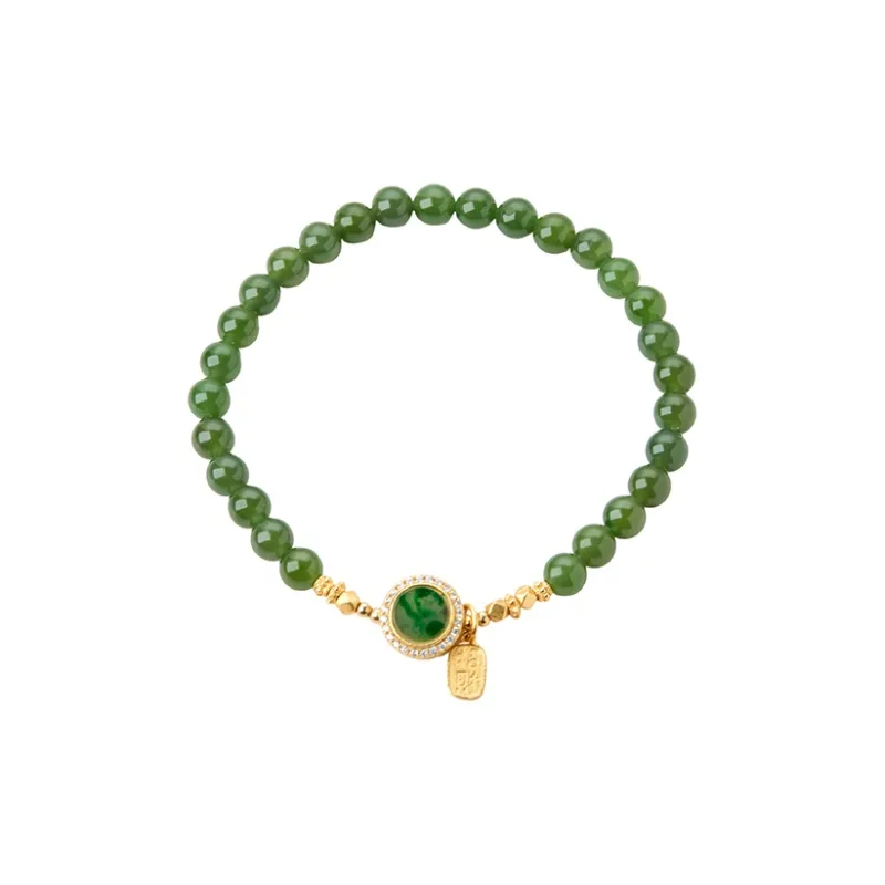 Honglangji Hetian Jade Bracelets Women's Jasper-0