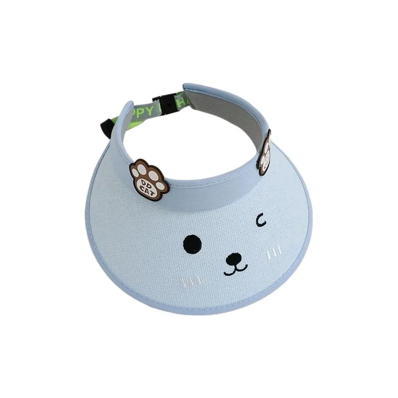 Yi Bu Kang Straw Woven Outdoor Travel Sun Protection Sun Protection Hat Kids'-3