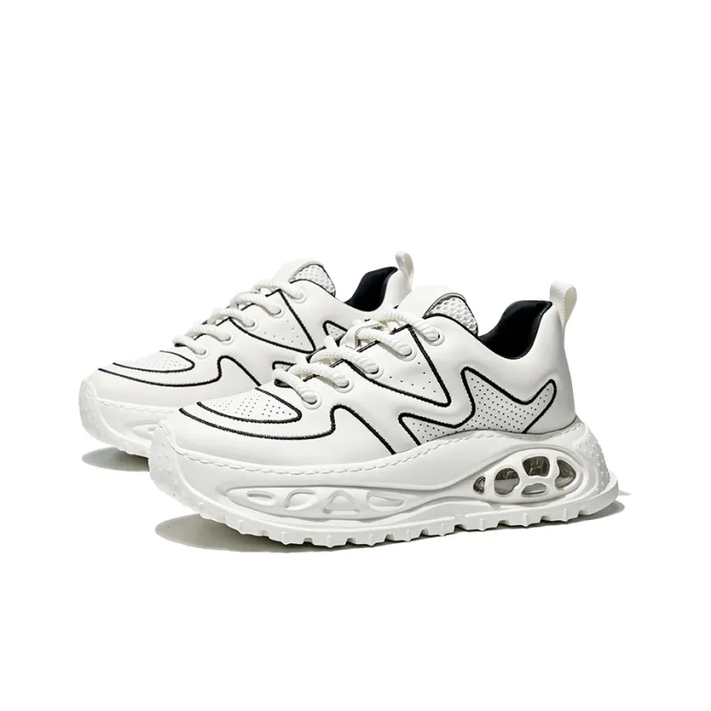 MOERBAI Breathable Lightweight Height Increasing Rebound Low-Top Casual Shoes Men's-12