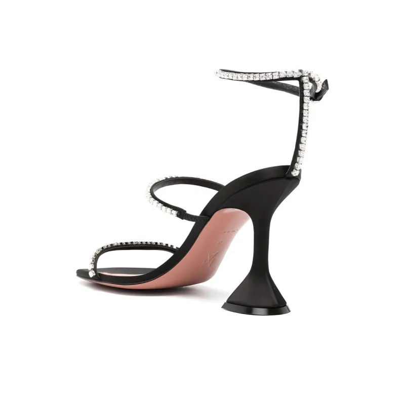 AMINA MUADDI 95mm Gilda Glass Sandals-3