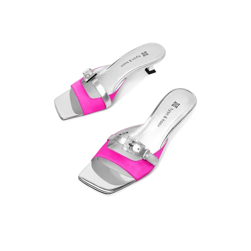 Hoov Slide Slippers 4cm Women's-6