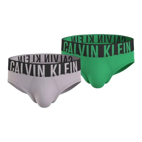 CK/Calvin Klein HIP BRIEF 2PK Underpants Europe Version Men's 2 Pack