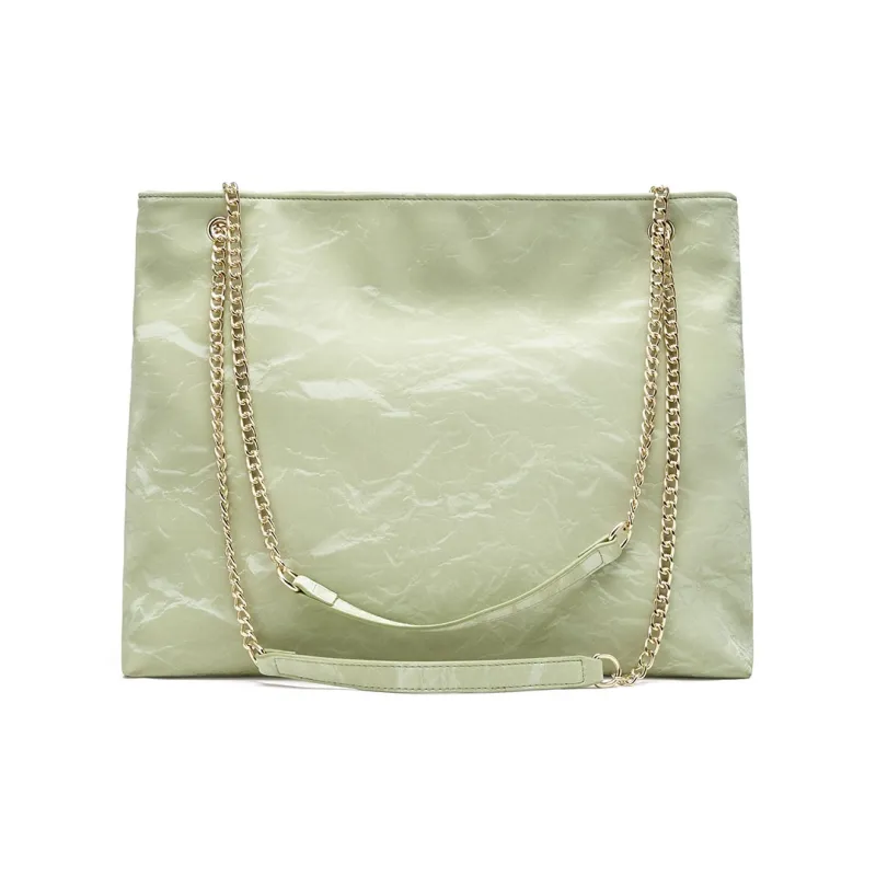 JOSINY PU Tote Bag, Shopping Bag, Shoulder Bag Women's Green/Dark Blue/Nude Pink-3