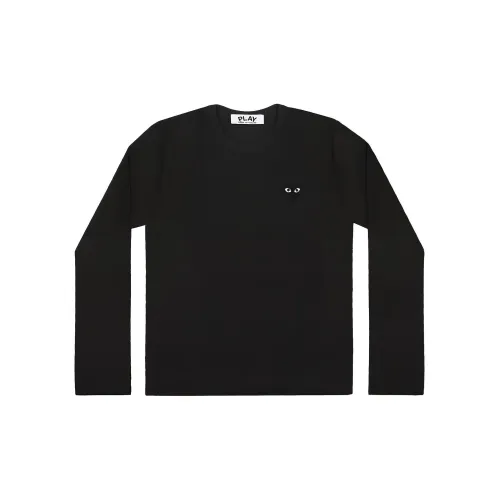 CDG Play T-Shirts Unisex Black