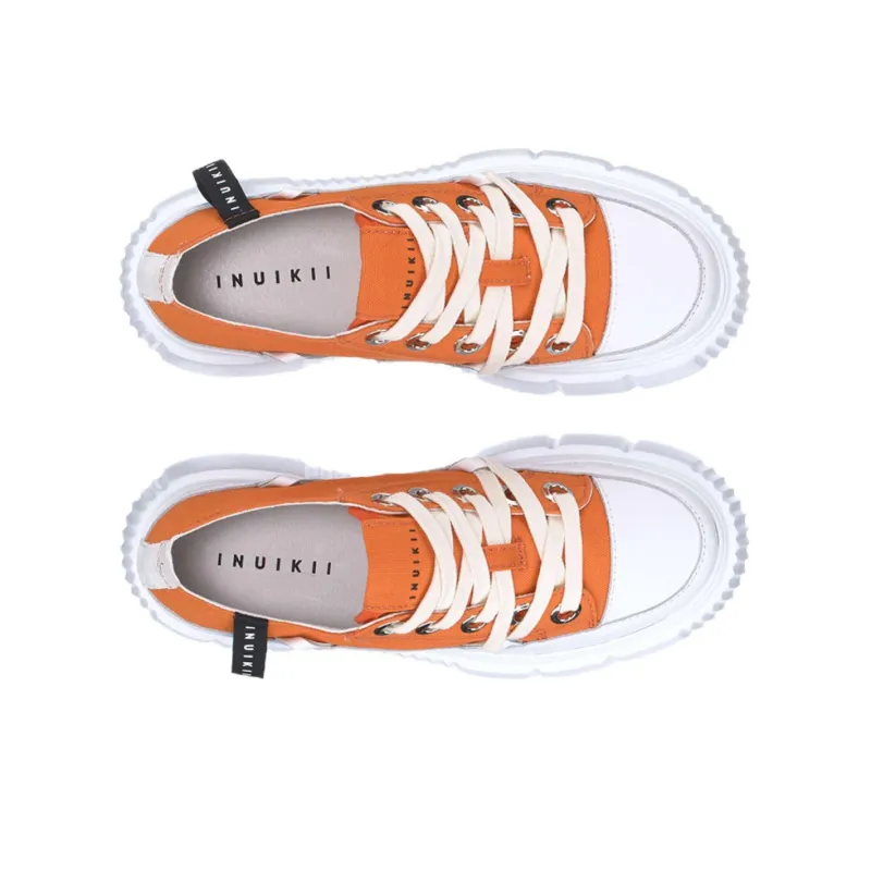 Inuikii Matilda Low-Top Canvas Shoes Women's Orange-3