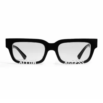 ALLOW ACCESS Square Sunglasses Unisex