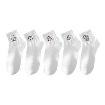 XXLLG Ankle Socks Women's 5 Pack