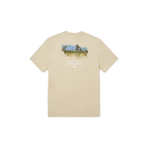 THE NORTH FACE T-Shirts Unisex Khaki