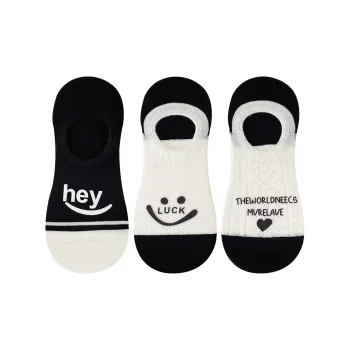 XXLLG No-Show Socks Women's 3 Pack