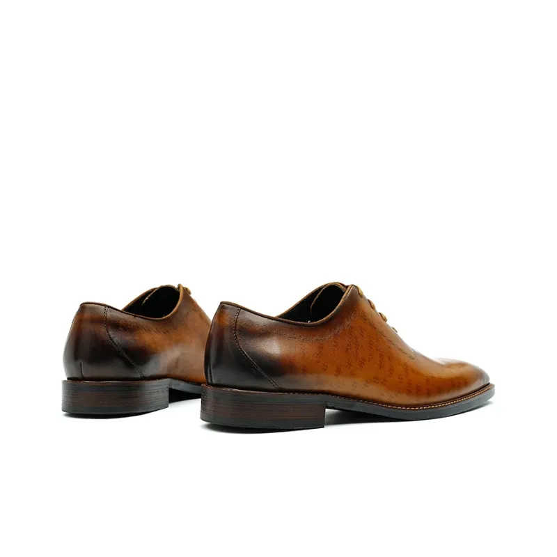 ASTON M.JAZZ Dress Shoes Men Low Top White/Brown-13