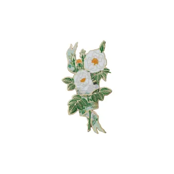 Daparo Yeung Metal Enamel Brooches Unisex
