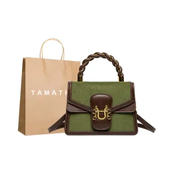 TAMATHA Pu Crossbody Handbags Regular Women's Avocado Green