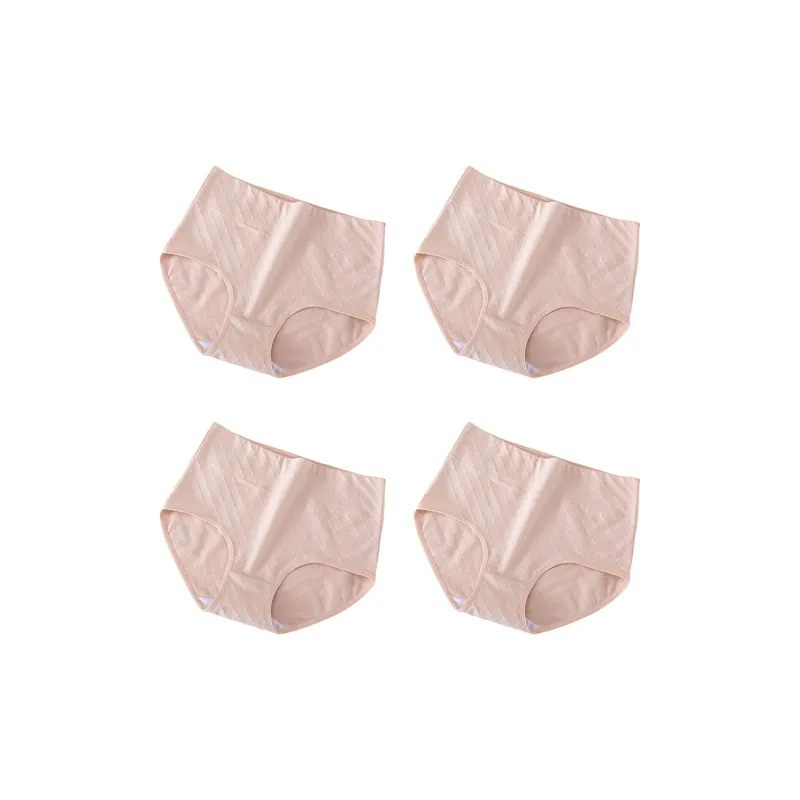 Flowers In Water Underpants Women's 4 Pack-15