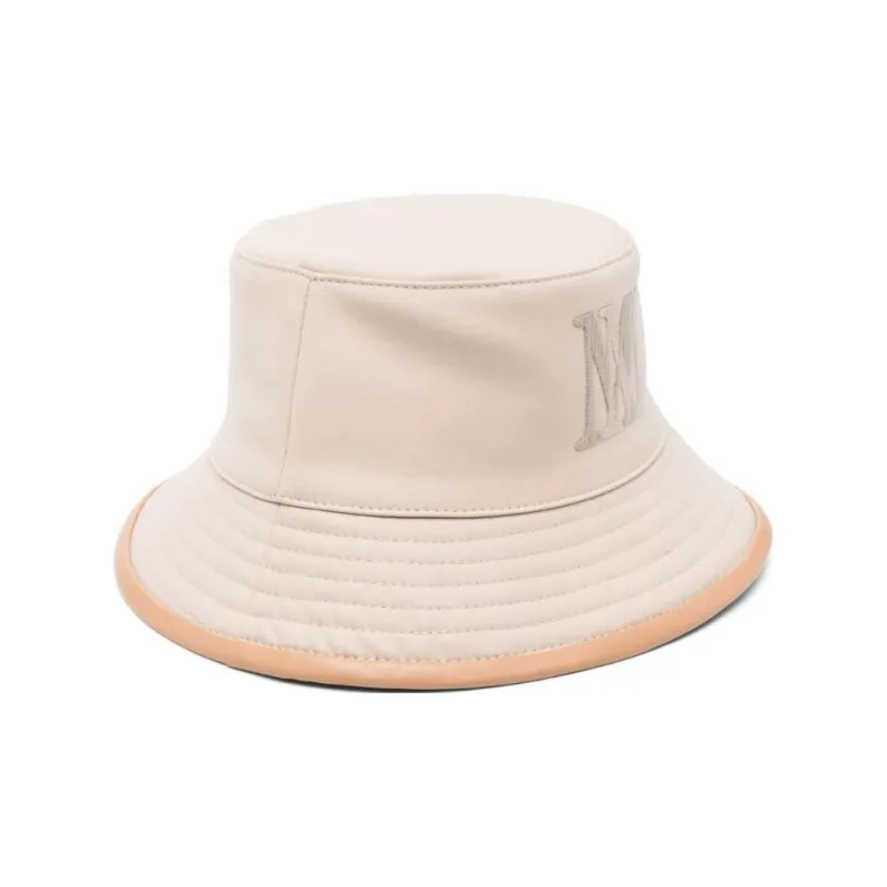 MaxMara Logo Detailed Bucket Hat-0