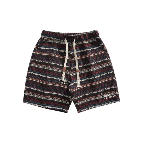 CLOR Casual Shorts Unisex Coconut Dream Walkway