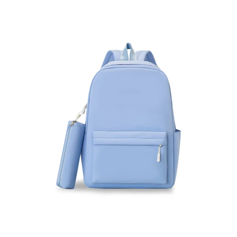Carissa Nylon Backpack Regular Women's White/Black/Yellow-13