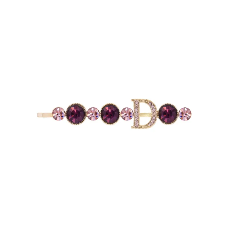 ROYALSASA Alloy Imitation Crystal Edge Clip Women's-2