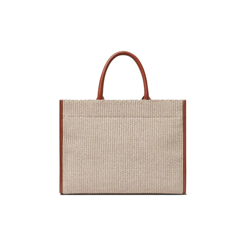 VERSACE Medium Athena Raffia Tote Bag-1