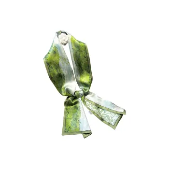 MITHAOL KUSC Mulberry Silk Silk Scarves Women's