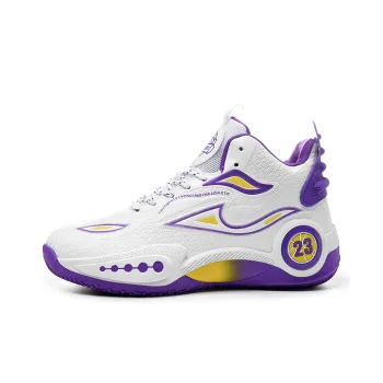 Prince McQueen Cushioned Slip-Resistant Coverage High-Top Basketball Shoes Men's