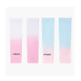 Pink Pink Blue Mixed Two-Piece Set