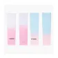 Pink Pink Blue Mixed Two-Piece Set