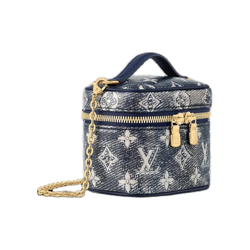 LOUIS VUITTON Micro Vanity Blue-1