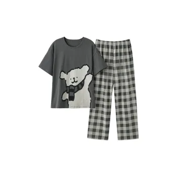 William Pajama Set Women's Gray