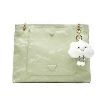 JOSINY PU Tote Bag, Shopping Bag, Shoulder Bag Women's Green/Dark Blue/Nude Pink