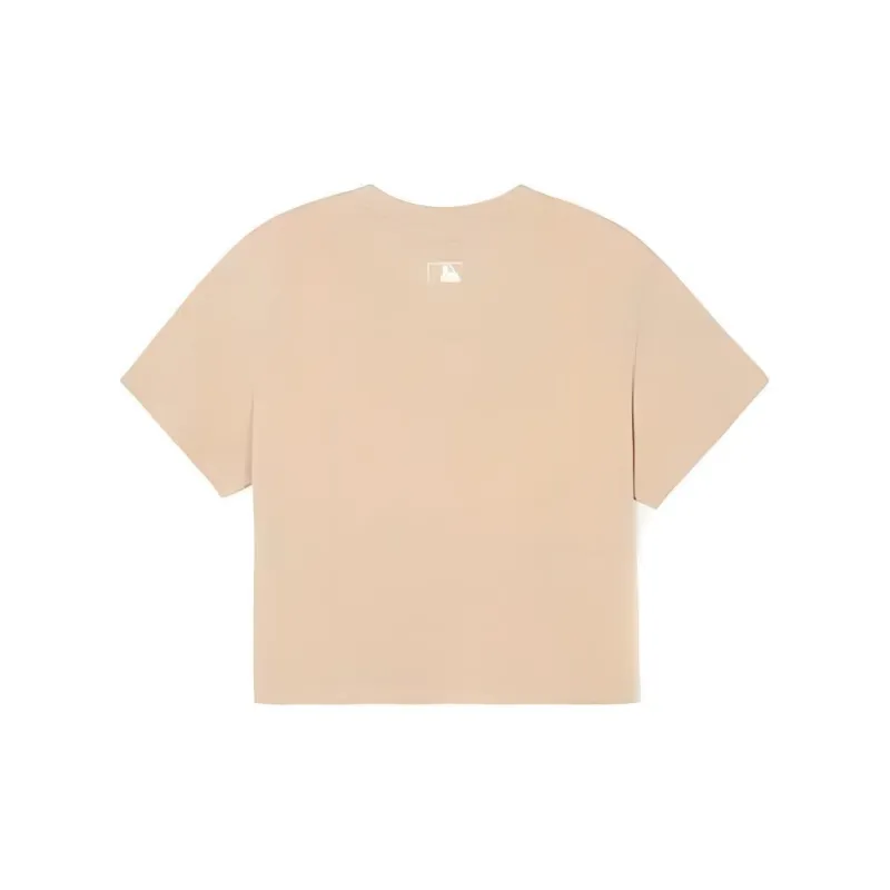 MLB T Shirt Women's Light Beige-1