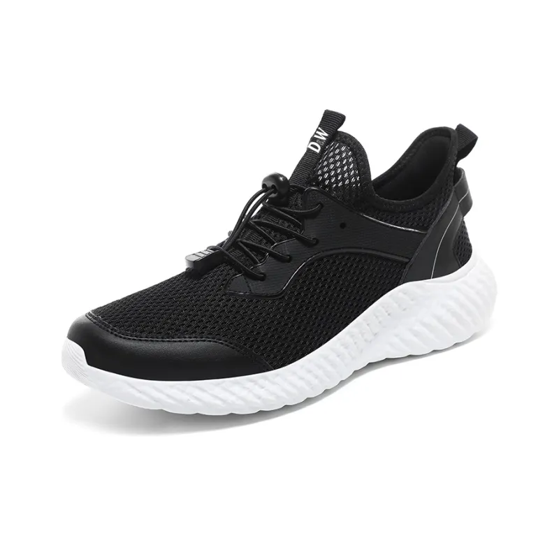 D&W Anti Slip And Wear Resistant Breathable Low Top Casual Mesh Sports Running Shoes Men's-1